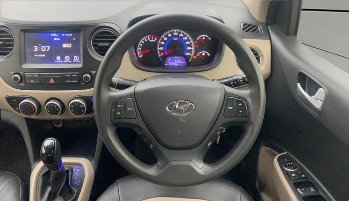 2017 Hyundai Grand i10 SPORTZ AT 1.2 KAPPA VTVT, Petrol, Automatic, 35,406 km, Steering Wheel Close Up