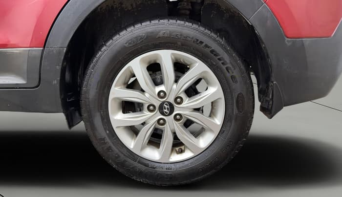 2018 Hyundai Creta SX 1.6 PETROL, Petrol, Manual, 52,834 km, Left Rear Wheel