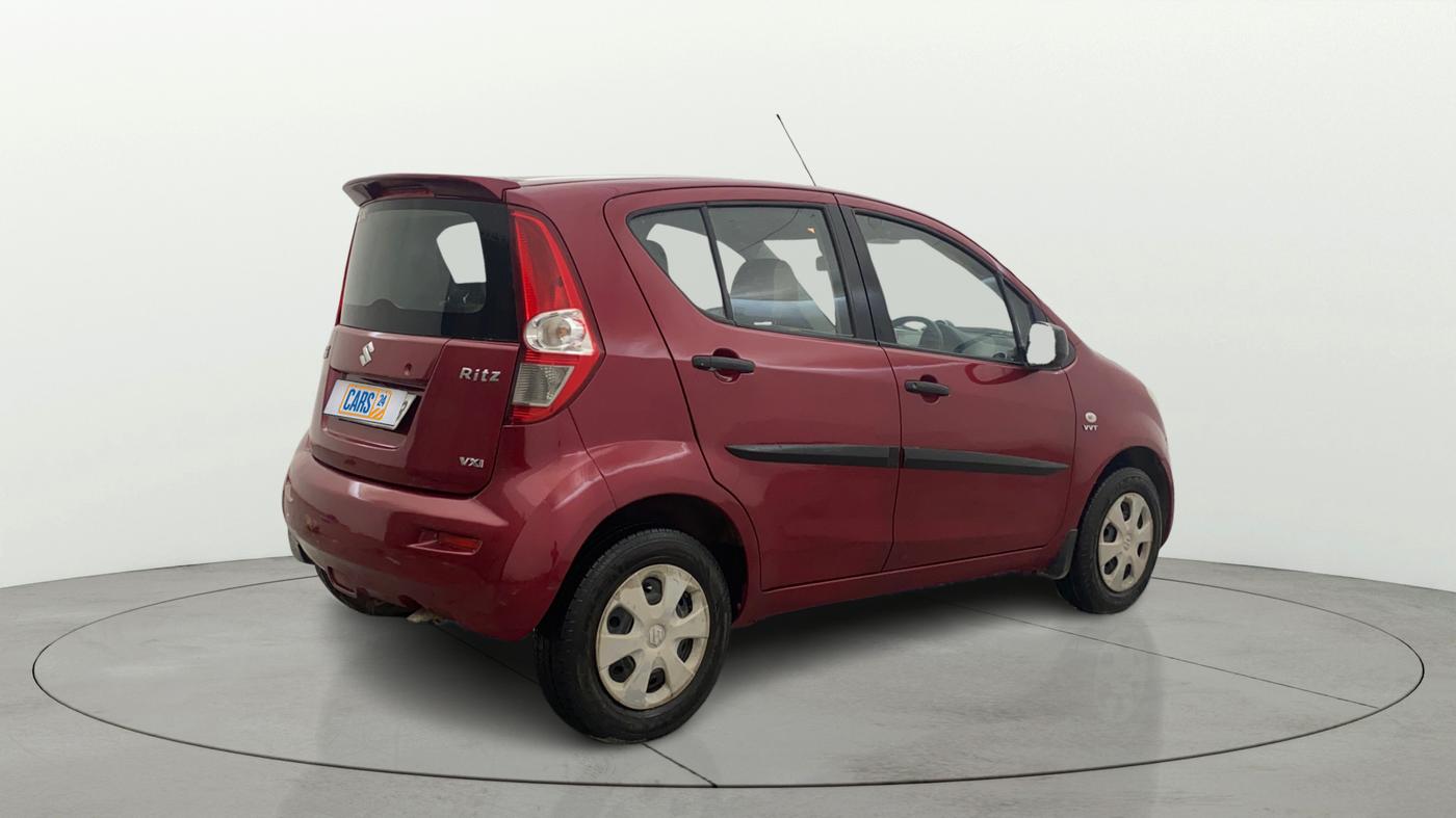 2015 Maruti Ritz VXI, CNG, Manual, 1,30,066 km, Right Back Diagonal