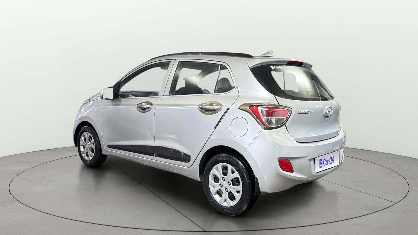 2016 Hyundai Grand i10 SPORTZ 1.2 KAPPA VTVT, Petrol, Manual, 83,389 km, Left Back Diagonal