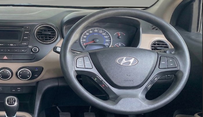 2016 Hyundai Grand i10 SPORTZ 1.2 KAPPA VTVT, Petrol, Manual, 15,427 km, Steering Wheel Close Up