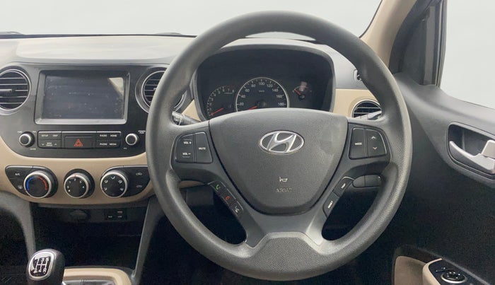 2018 Hyundai Grand i10 SPORTZ 1.2 KAPPA VTVT, Petrol, Manual, 63,426 km, Steering Wheel Close Up