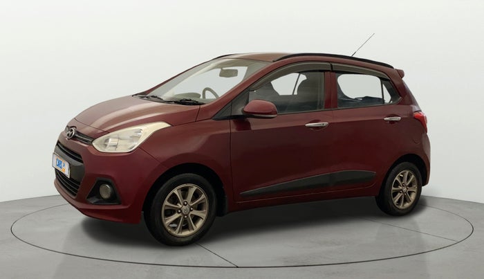 2016 Hyundai Grand i10 ASTA (O) 1.2 KAPPA VTVT, Petrol, Manual, 25,937 km, Left Front Diagonal