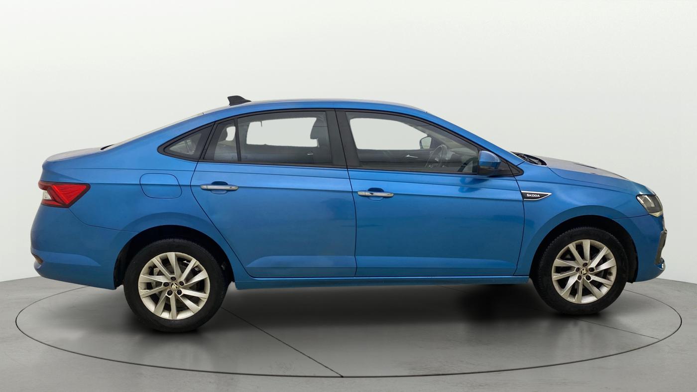 2022 Skoda SLAVIA AMBITION 1.0L TSI AT, Petrol, Automatic, 23,133 km, Right Side View