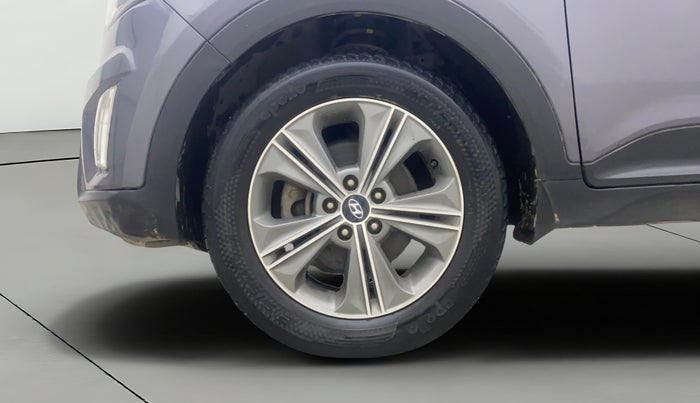 2016 Hyundai Creta SX PLUS AT 1.6 PETROL, Petrol, Automatic, 87,878 km, Left Front Wheel