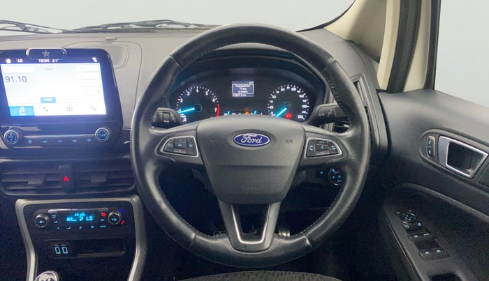 2018 Ford Ecosport TITANIUM 1.5L PETROL, Petrol, Manual, 59,396 km, Steering Wheel Close Up