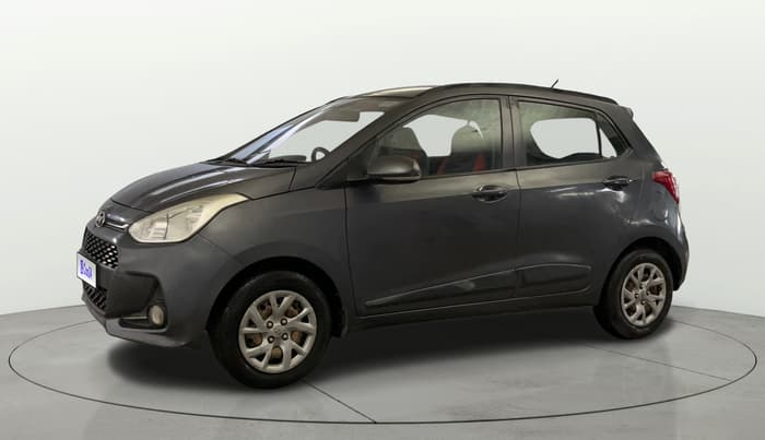 2018 Hyundai Grand i10 SPORTZ 1.2 KAPPA VTVT, CNG, Manual, 67,360 km, Left Front Diagonal