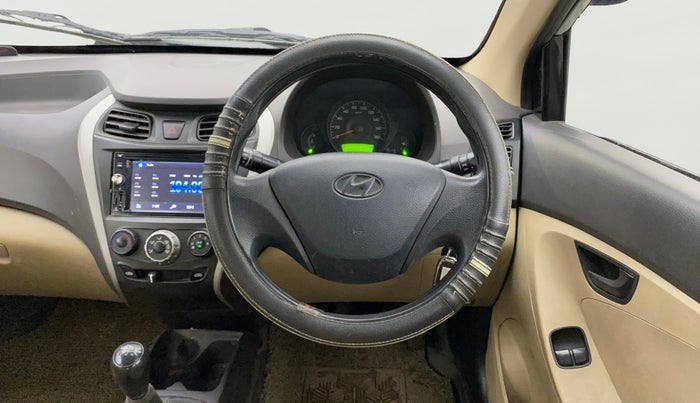 2018 Hyundai Eon ERA +, Petrol, Manual, 50,855 km, Steering Wheel Close Up