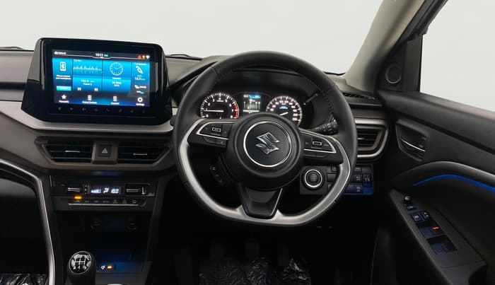 2025 Maruti BREZZA ZXI + SMART HYBRID, Petrol, Manual, 1,421 km, Steering Wheel Close Up