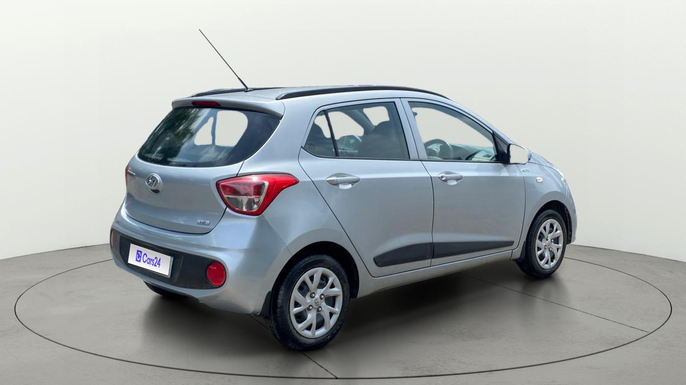 2018 Hyundai Grand i10 MAGNA AT 1.2 KAPPA VTVT, Petrol, Automatic, 25,209 km, Right Back Diagonal