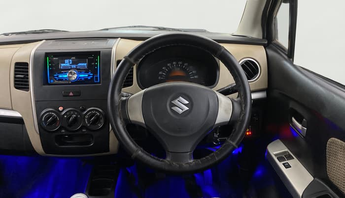 2018 Maruti Wagon R 1.0 LXI CNG, CNG, Manual, 77,632 km, Steering Wheel Close Up
