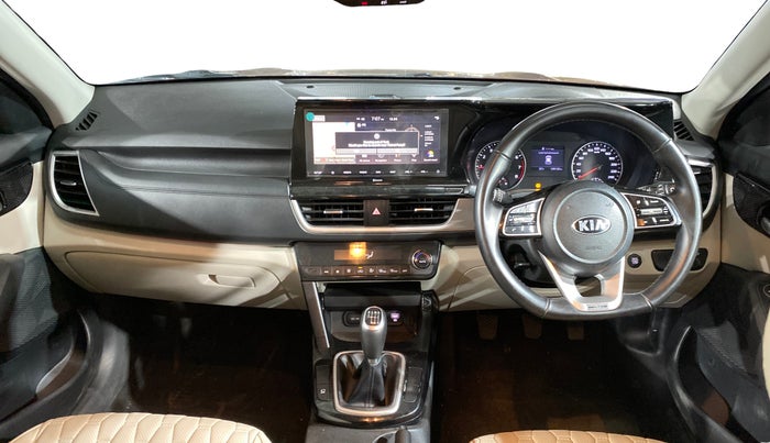 2020 KIA SELTOS HTX 1.5 PETROL, Petrol, Manual, 1,04,109 km, Dashboard