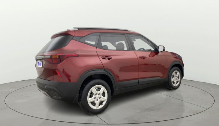 2021 KIA SELTOS HTK 1.5 PETROL, Petrol, Manual, 1,27,599 km, Right Back Diagonal