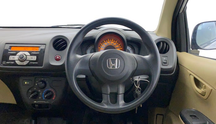 2015 Honda Brio E MT, Petrol, Manual, 14,424 km, Steering Wheel Close Up
