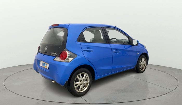 2013 Honda Brio V MT, Petrol, Manual, 1,19,328 km, Right Back Diagonal