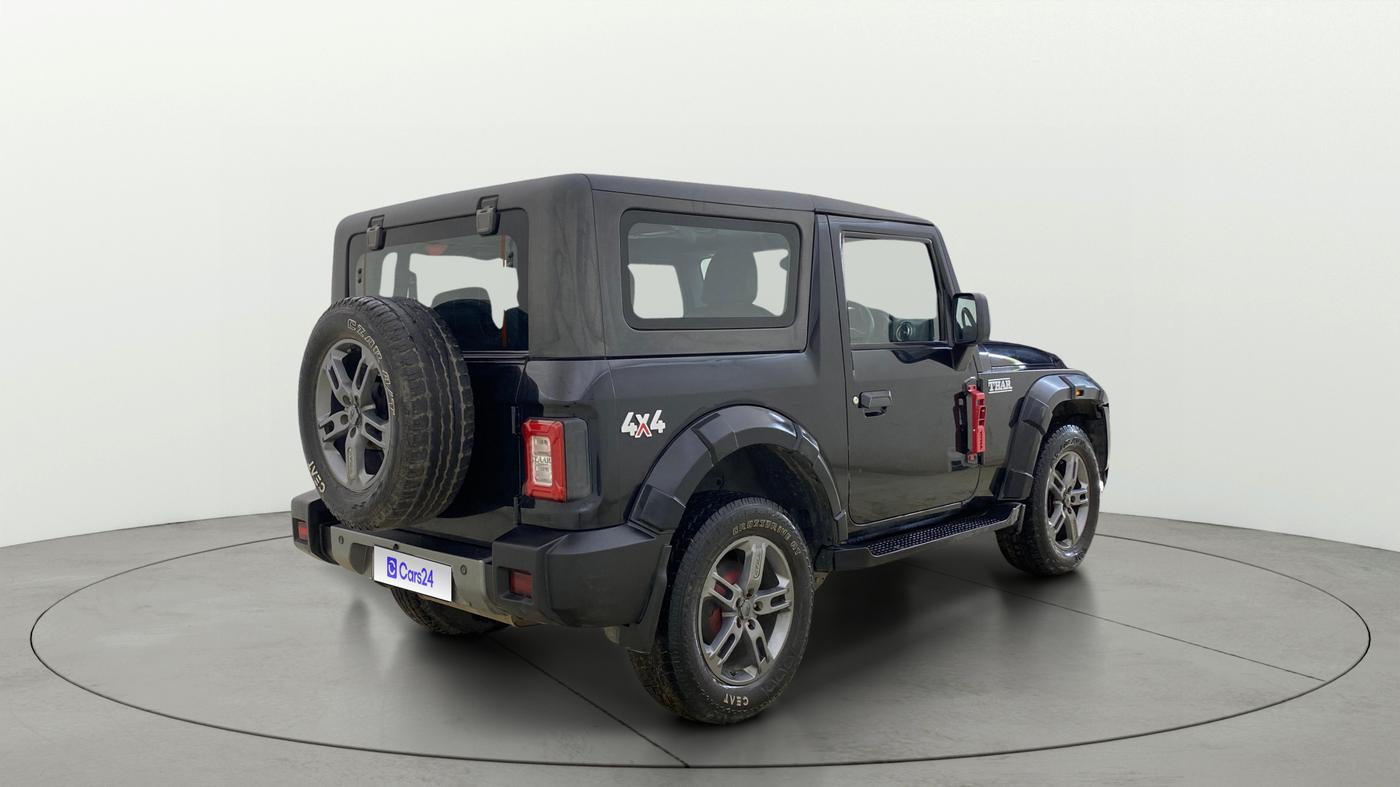 2021 Mahindra Thar LX PETROL HT 4WD AT, Petrol, Automatic, 78,013 km, Right Back Diagonal