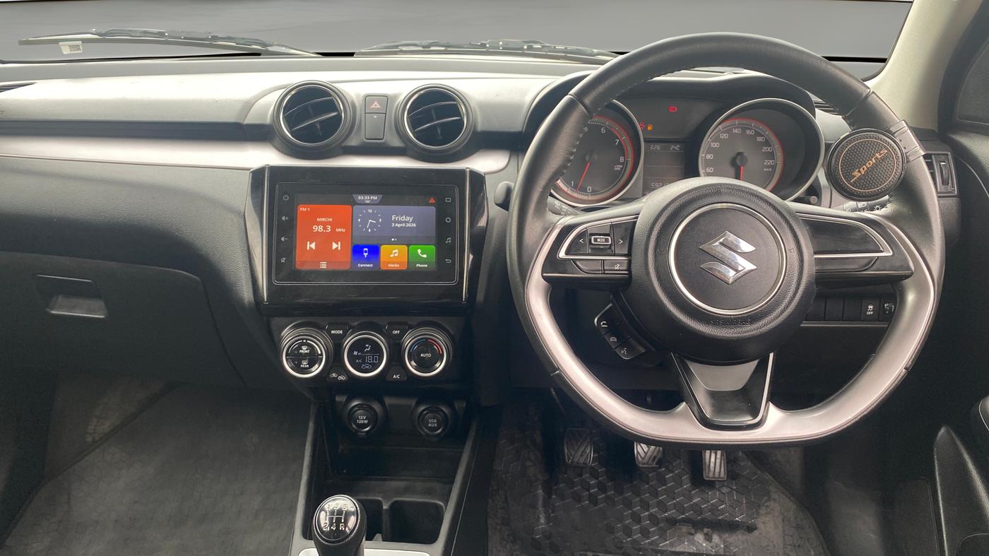 2024 Maruti Swift ZXI, Petrol, Manual, 59,255 km, Steering Wheel Close Up