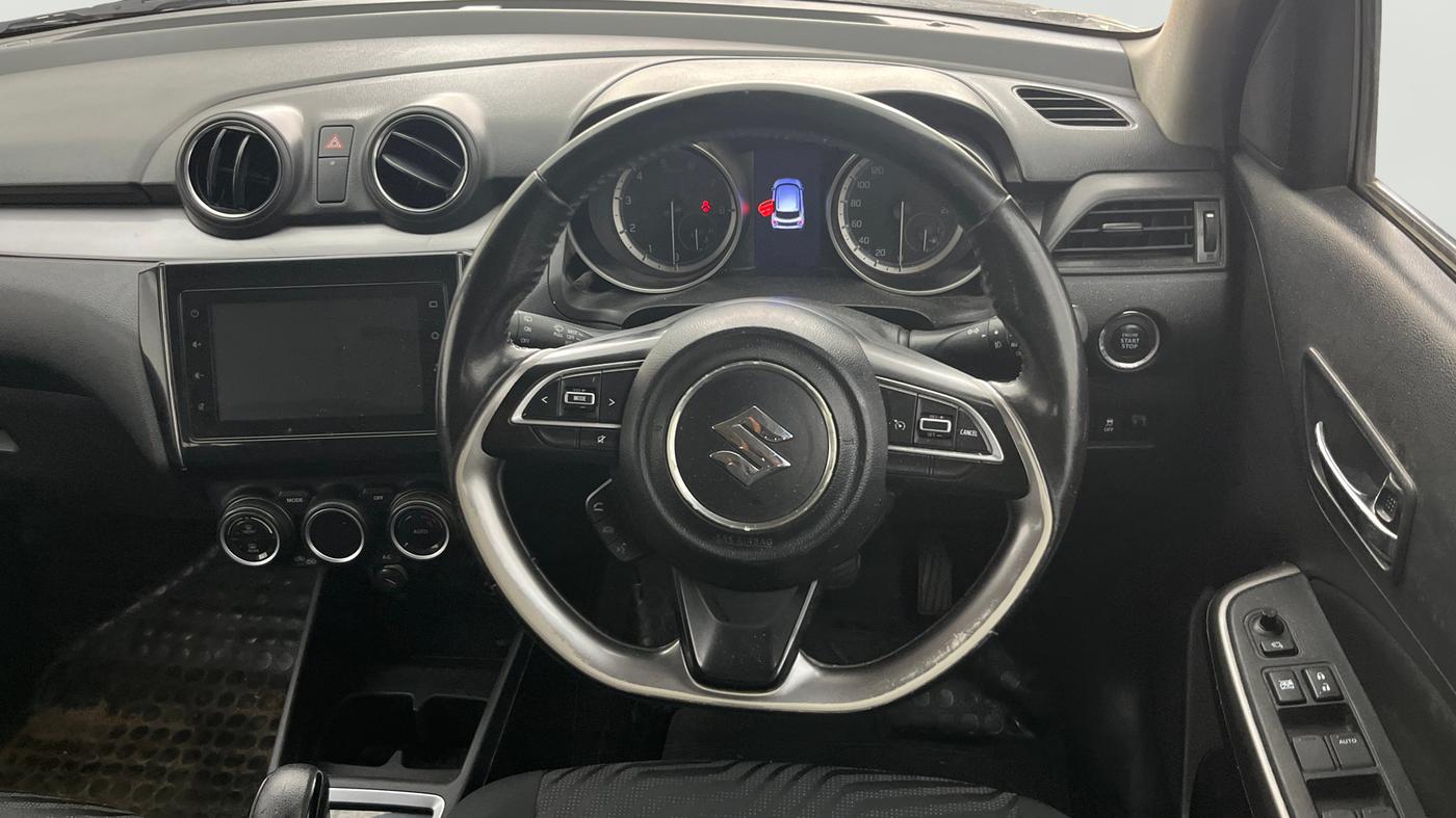 2021 Maruti Swift ZXI PLUS AMT, Petrol, Automatic, 50,378 km, Steering Wheel Close Up