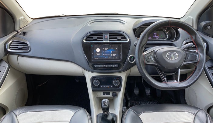 2022 Tata TIGOR XZ PLUS CNG, CNG, Manual, 81,528 km, Dashboard