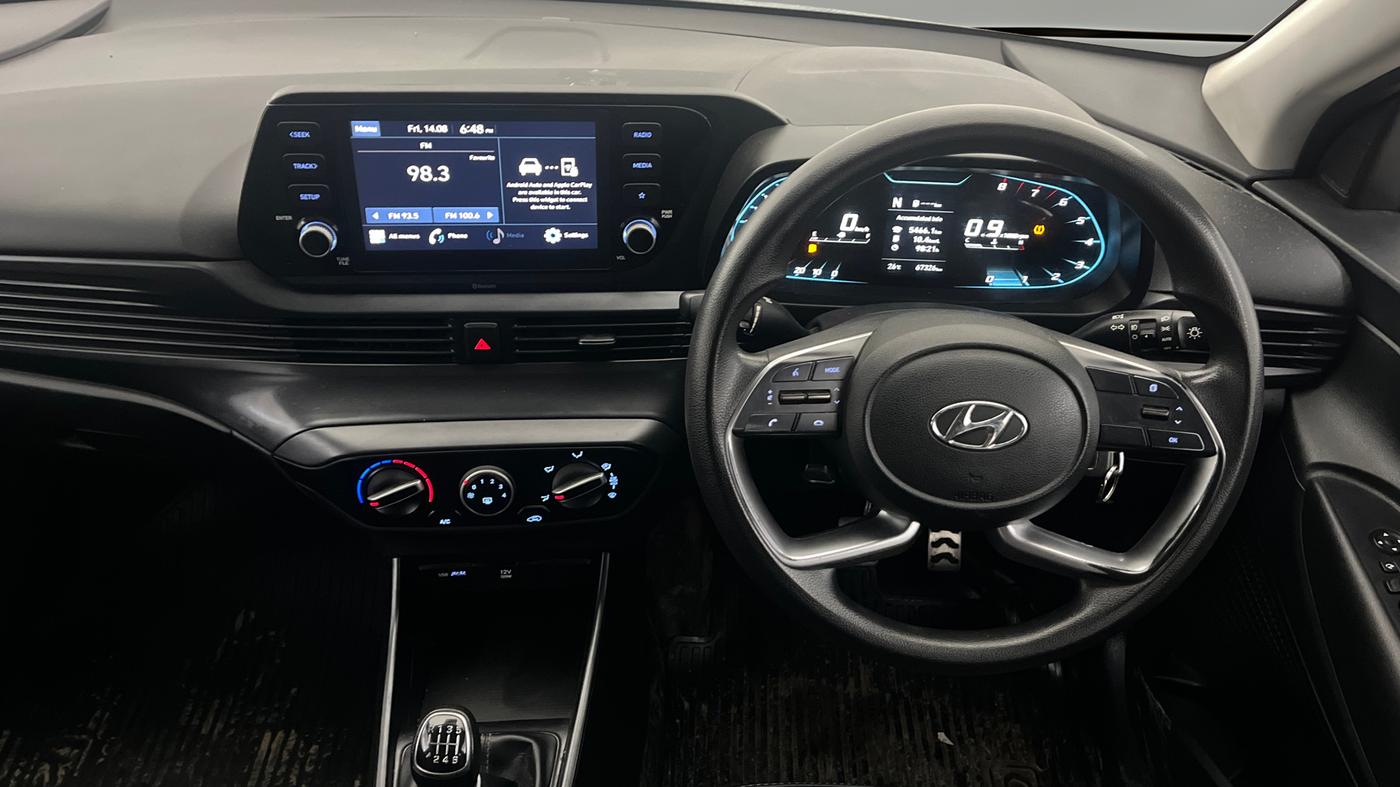 2021 Hyundai NEW I20 SPORTZ 1.0T GDI IMT, Petrol, Manual, 67,317 km, Steering Wheel Close Up