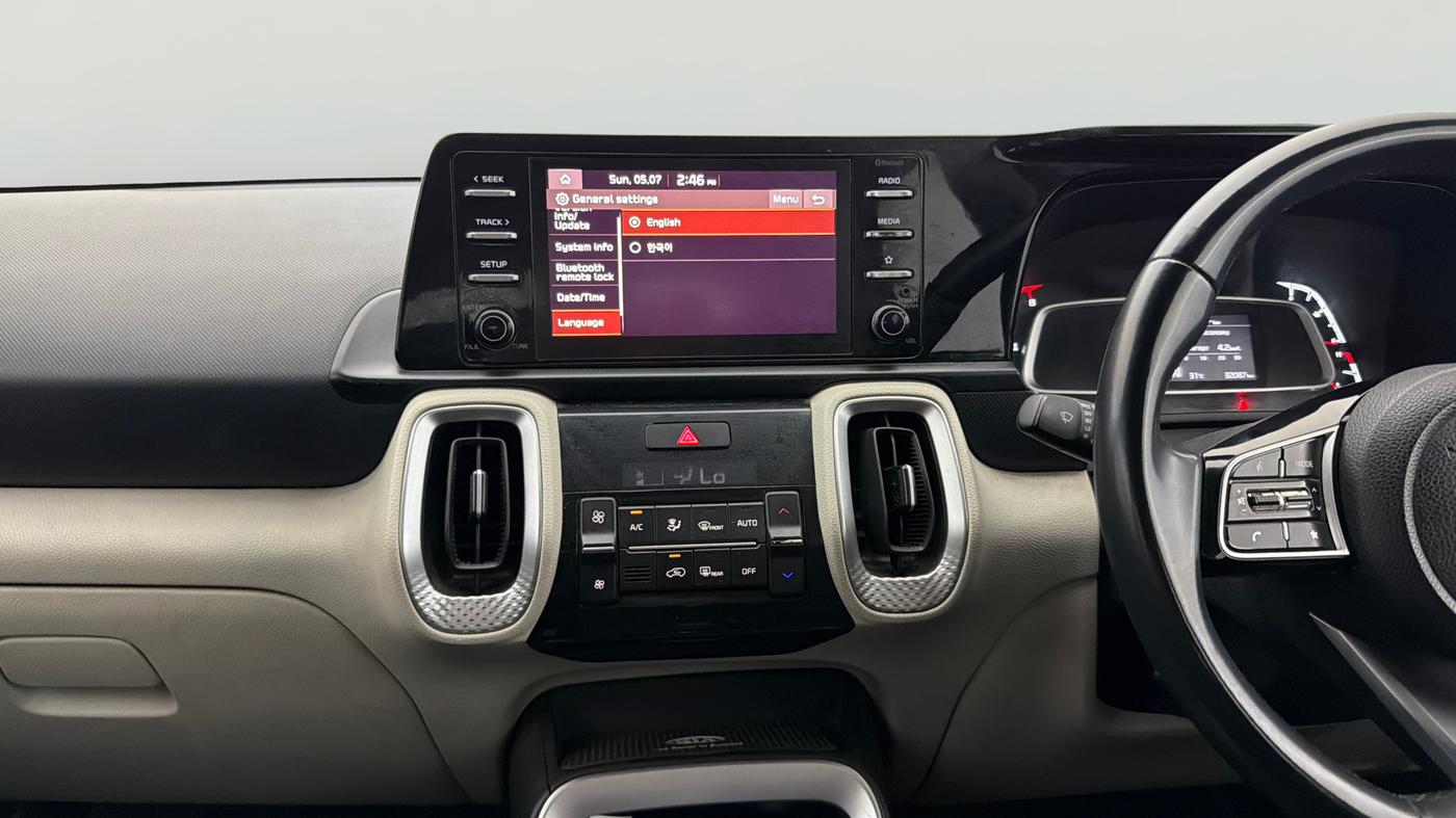 2021 KIA SONET HTX 1.0 IMT, Petrol, Manual, 32,077 km, Air Conditioner