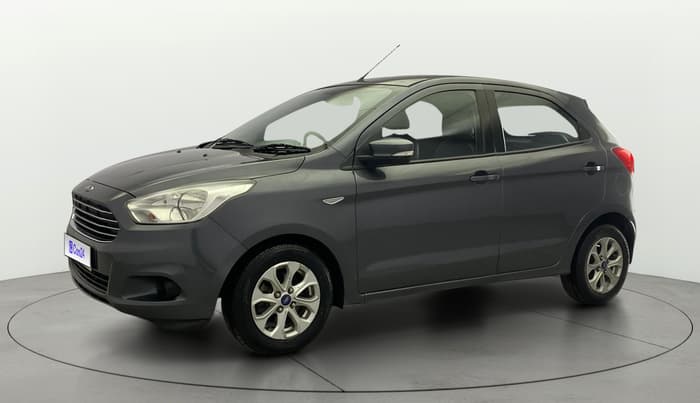 2015 Ford New Figo TITANIUM 1.5 PETROL AT, Petrol, Automatic, 81,711 km, Left Front Diagonal