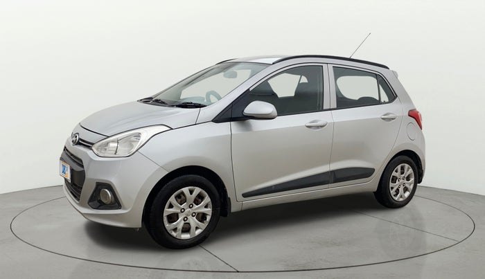 2016 Hyundai Grand i10 SPORTZ 1.2 KAPPA VTVT, CNG, Manual, 85,587 km, Left Front Diagonal