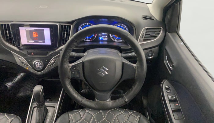 2020 Maruti Baleno ZETA CVT PETROL 1.2, Petrol, Automatic, 33,448 km, Steering Wheel Close Up