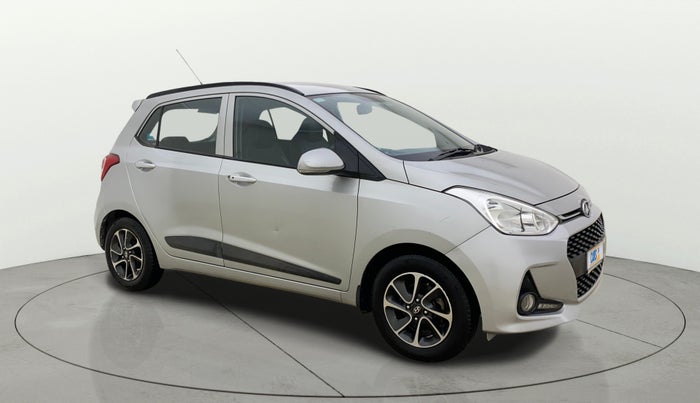 2018 Hyundai Grand i10 ASTA 1.2 KAPPA VTVT, CNG, Manual, 62,098 km, Right Front Diagonal
