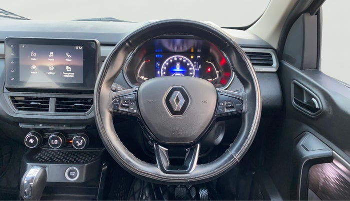 2021 Renault Kiger RXZ AMT DUAL TONE, Petrol, Automatic, 34,991 km, Steering Wheel Close Up