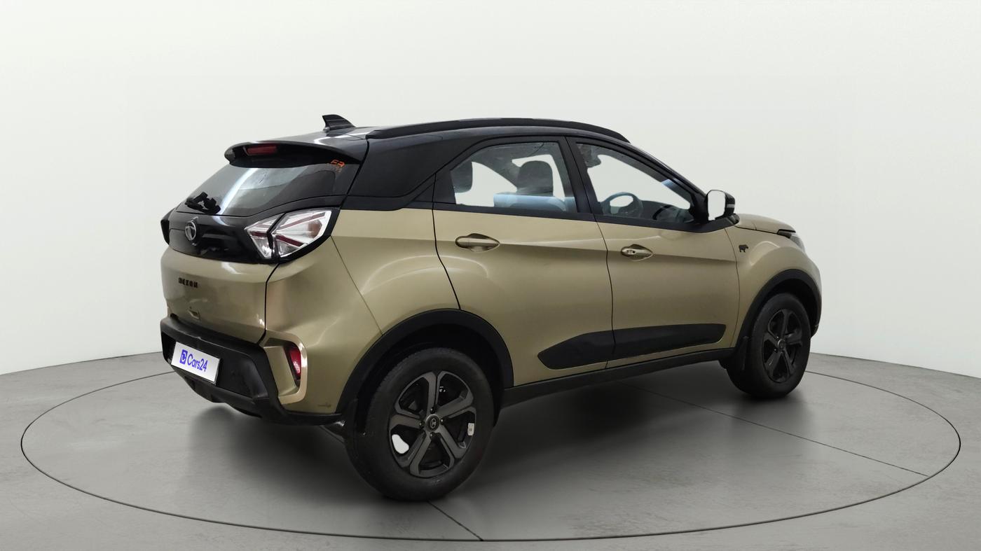 2022 Tata NEXON XZA PLUS (PREMIUM) KAZIRANGA DIESEL, Diesel, Automatic, 23,508 km, Right Back Diagonal