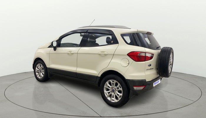 2013 Ford Ecosport TITANIUM 1.5L DIESEL, Diesel, Manual, 1,27,455 km, Left Back Diagonal