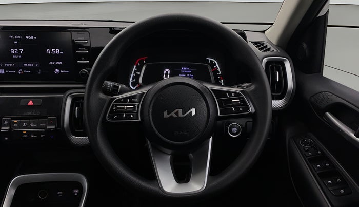 2022 KIA SONET HTK PLUS 1.5, Diesel, Manual, 67,042 km, Steering Wheel Close Up