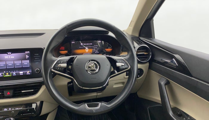 2022 Skoda SLAVIA STYLE 1.5L TSI DSG, Petrol, Automatic, 50,227 km, Steering Wheel Close Up