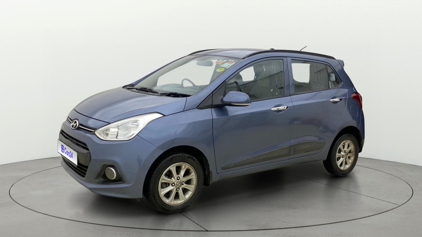 2014 Hyundai Grand i10 ASTA 1.1 CRDI, Diesel, Manual, 80,678 km, Left Front Diagonal