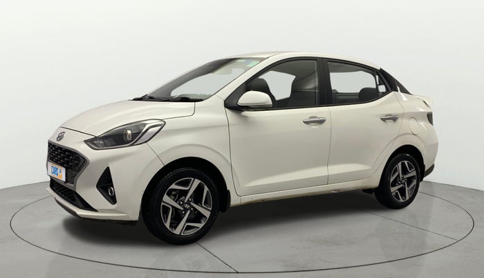 2022 Hyundai AURA SX PLUS 1.2 AMT, Petrol, Automatic, 53,946 km, Left Front Diagonal