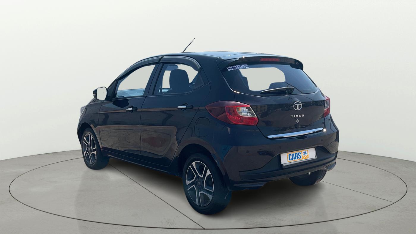 2022 Tata Tiago XZ PLUS PETROL, Petrol, Manual, 30,928 km, Left Back Diagonal