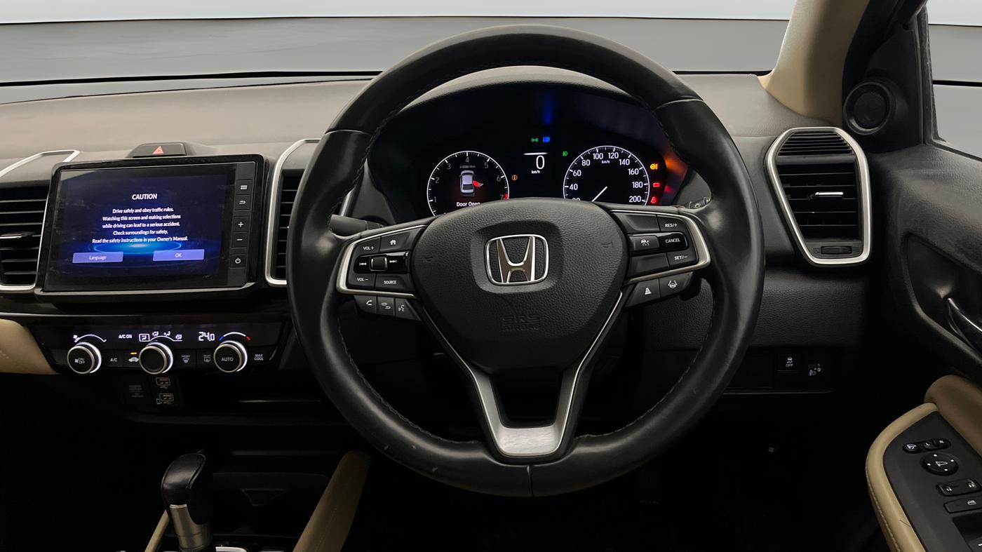 2023 Honda City 1.5L I-VTEC ZX CVT, Petrol, Automatic, 37,383 km, Steering Wheel Close Up