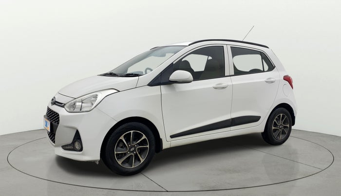 2017 Hyundai Grand i10 SPORTZ (O) AT 1.2 KAPPA VTVT, Petrol, Automatic, 39,814 km, Left Front Diagonal