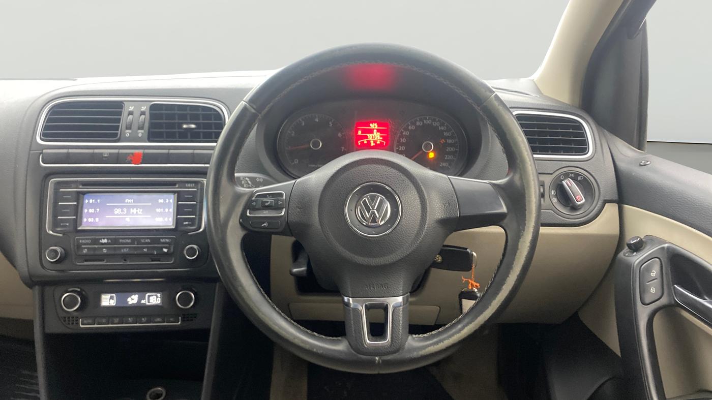 2013 Volkswagen Polo HIGHLINE1.2L, Petrol, Manual, 70,717 km, Steering Wheel Close Up