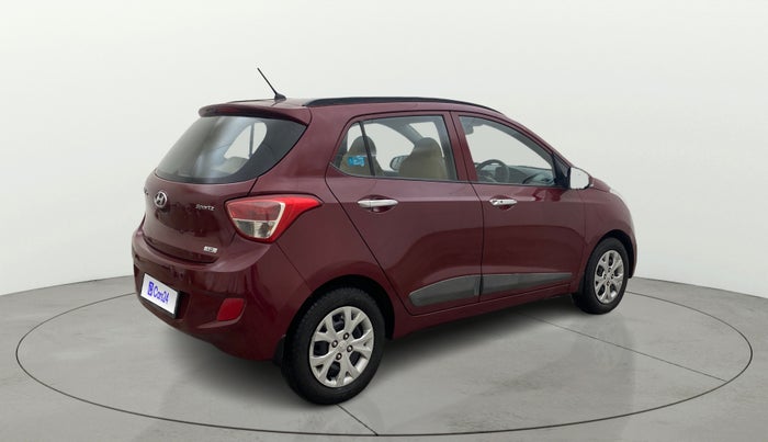 2014 Hyundai Grand i10 SPORTZ 1.2 KAPPA VTVT, Petrol, Manual, 73,755 km, Right Back Diagonal