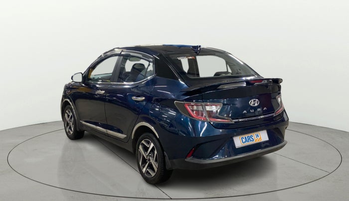 2022 Hyundai AURA SX 1.2 CNG, CNG, Manual, 25,033 km, Left Back Diagonal
