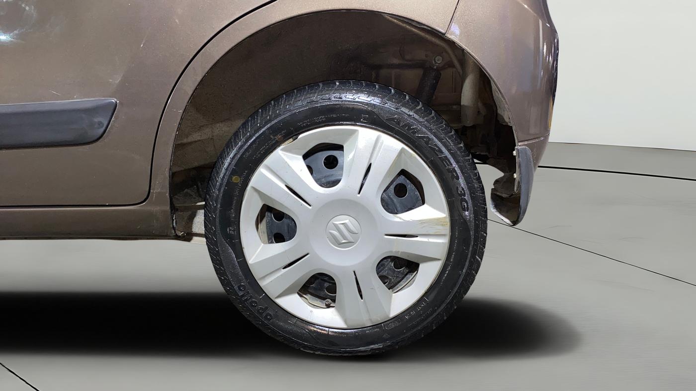 2018 Maruti Wagon R 1.0 VXI, Petrol, Manual, 29,765 km, Left Rear Wheel