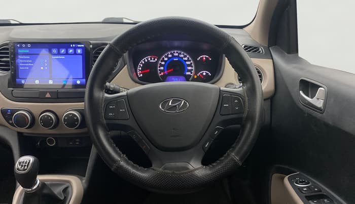 2016 Hyundai Grand i10 ASTA 1.2 KAPPA VTVT, Petrol, Manual, 51,556 km, Steering Wheel Close Up