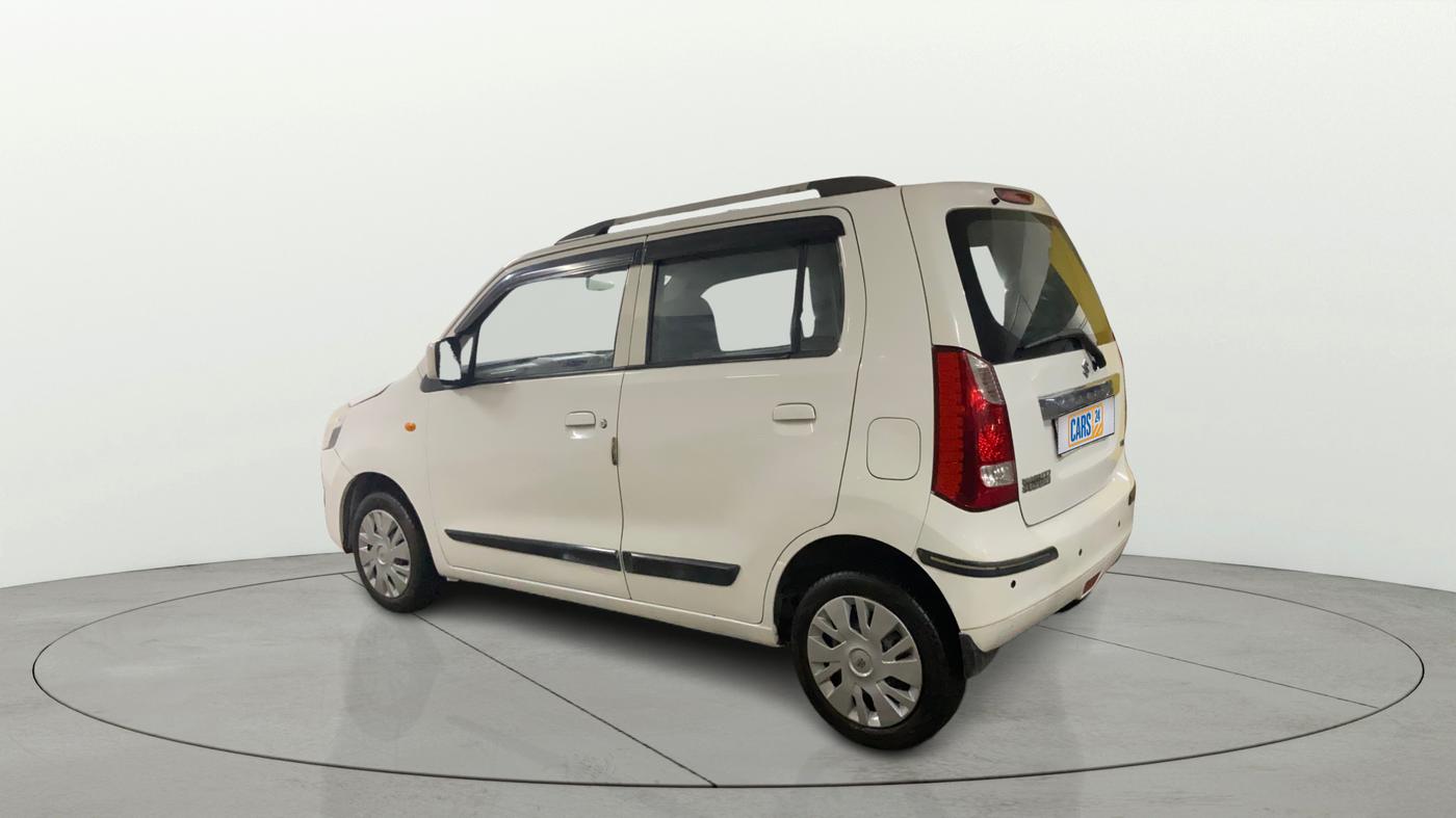 2013 Maruti Wagon R 1.0 VXI, Petrol, Manual, 34,722 km, Left Back Diagonal