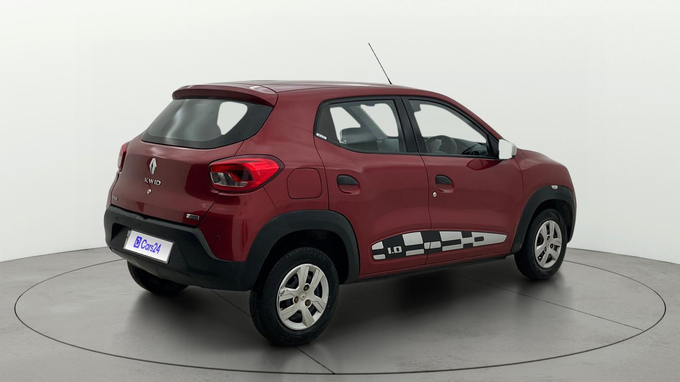 2017 Renault Kwid RXT 1.0 AMT, Petrol, Automatic, 43,434 km, Right Back Diagonal
