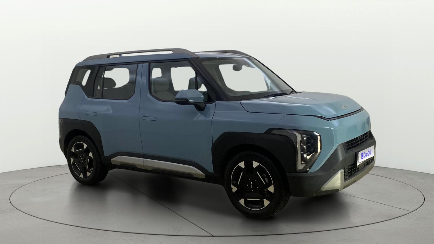 2025 KIA SYROS HTX Plus (O) 1.0 Turbo 7DCT, Petrol, Automatic, 5,992 km, Right Front Diagonal