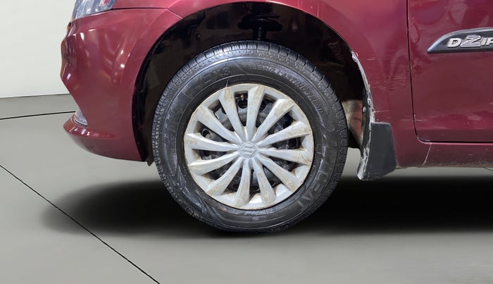 2016 Maruti Swift Dzire VXI, Petrol, Manual, 1,08,263 km, Left Front Wheel