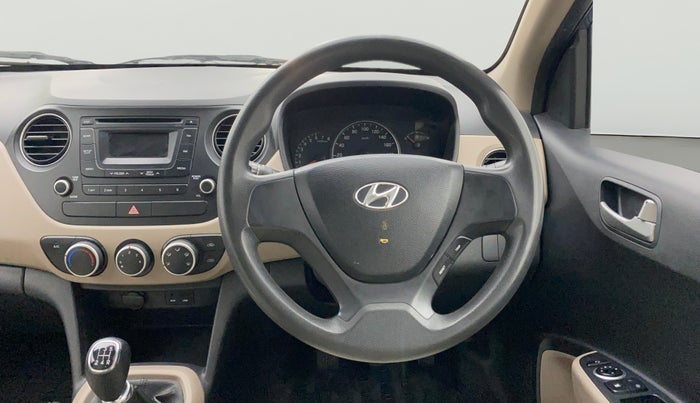 2013 Hyundai Grand i10 SPORTZ 1.2 KAPPA VTVT, Petrol, Manual, 1,11,648 km, Steering Wheel Close Up