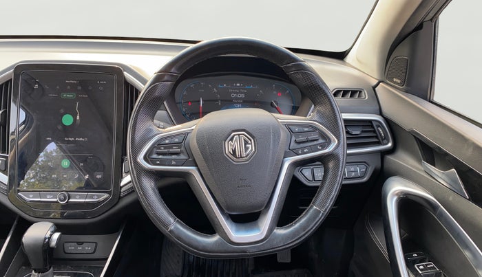 2019 MG HECTOR SHARP 1.5 DCT PETROL, Petrol, Automatic, 33,046 km, Steering Wheel Close Up